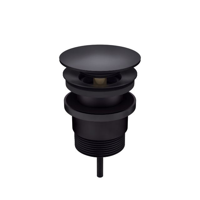 Meir Universal All-In-One Pop Up Waste - Basin & Bath Matte Black MP04F-UNI - The Blue Space