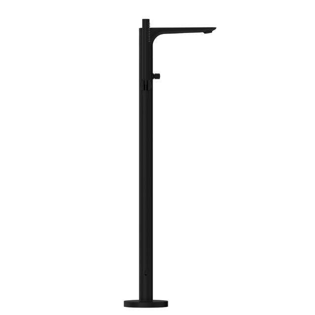Nero Bianca Freestanding Bath Mixer With Hand Shower Matte Black