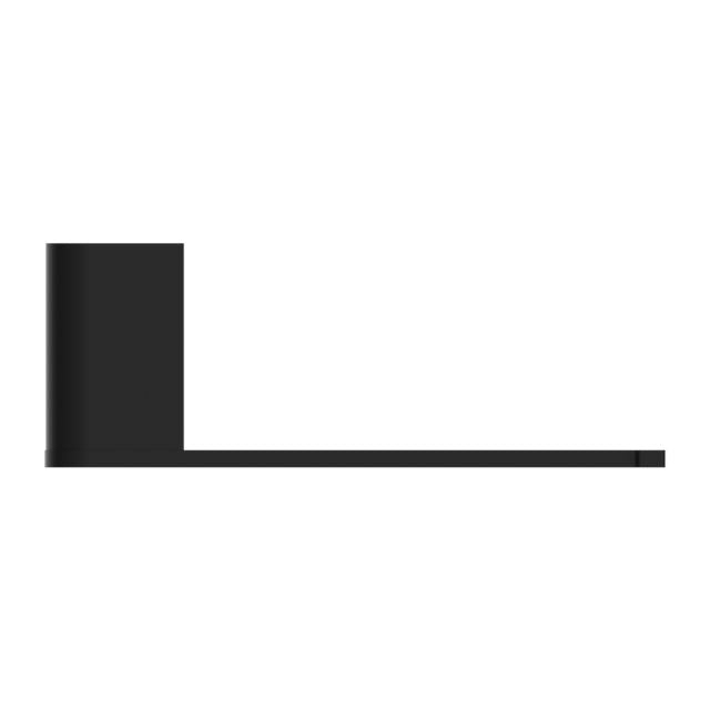 Buy Online Nero Bianca Toilet Roll Holder Matte Black NR9086MB - The Blue Space