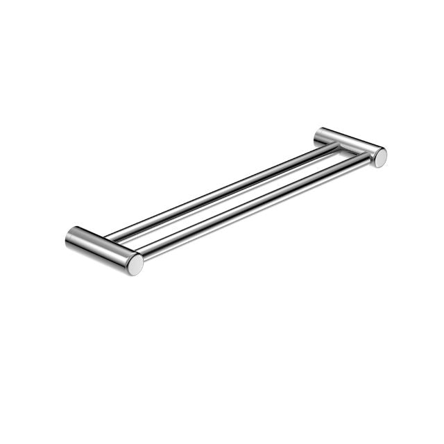 Nero Mecca Care 25mm Double Towel Grab Rail 600mm Chrome NRCR2524DCH - The Blue Space