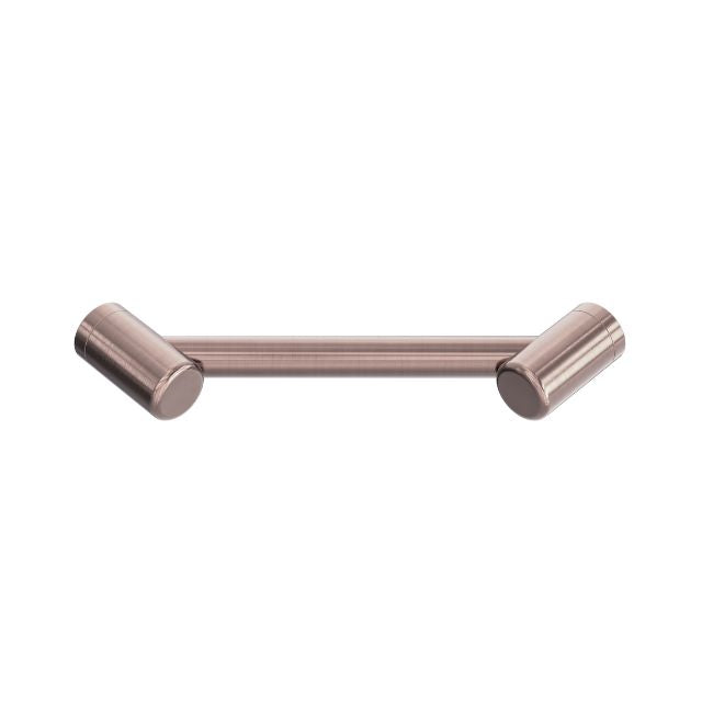 Nero Mecca Care 25mm Footrest Corner Grab Rail 215mm Brushed Bronze NRCR2508WBZ - The Blue Space
