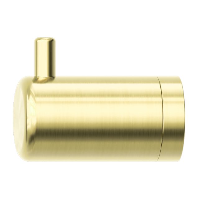 Buy Online Nero Mecca Care 25mm Wall Hook Brushed Gold NRCR2582BG - The Blue Space