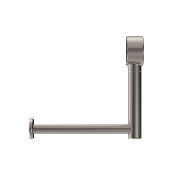 Nero Mecca Care Add On Toilet Roll Holder Brushed Nickel
