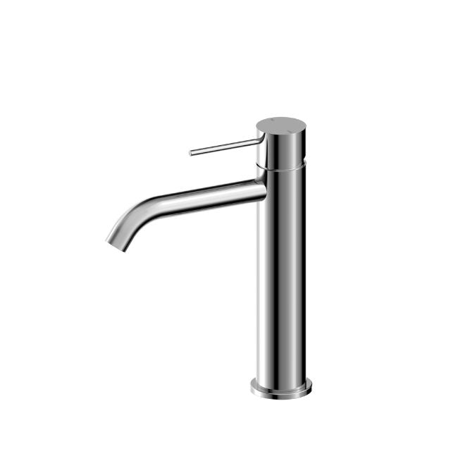Nero Mecca Mid Tall Basin Mixer Chrome - NR221901ECH - The Blue Space