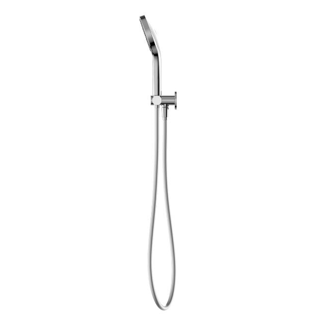 Side View Nero Mecca Shower On Bracket With Air Shower II Chrome - NR221905FCH - The Blue Space