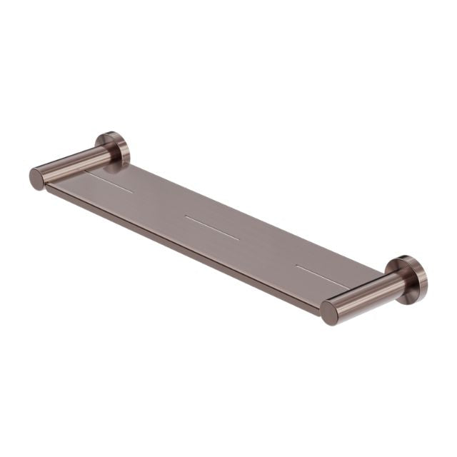 Nero Mecca Shower Shelf Brushed Bronze NR1987aBZ - The Blue Space
