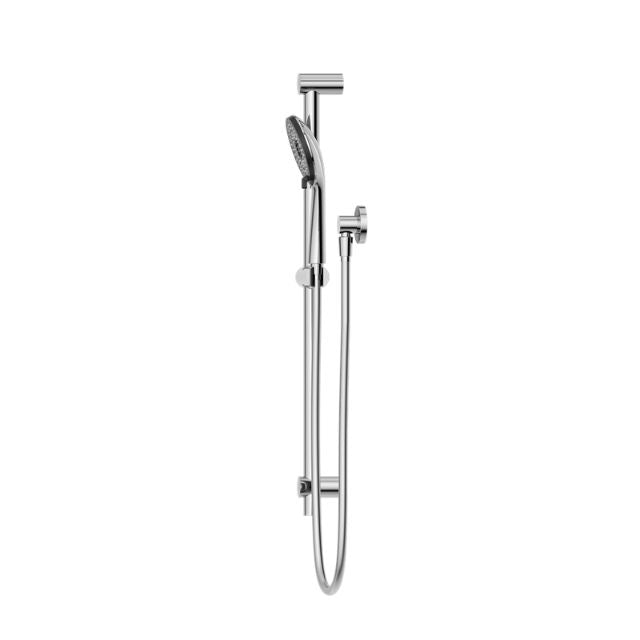Buy Online Nero Round Metal Project Shower Rail Chrome - WELS 4 Star Rated - NR319CH - The Blue Space