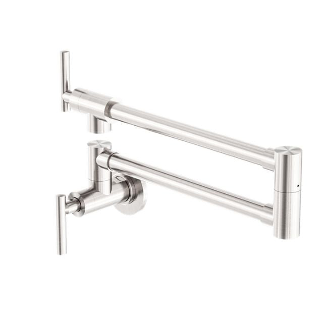 Nero Zen 316L Stainless Steel Pot Filler Brushed Nickel