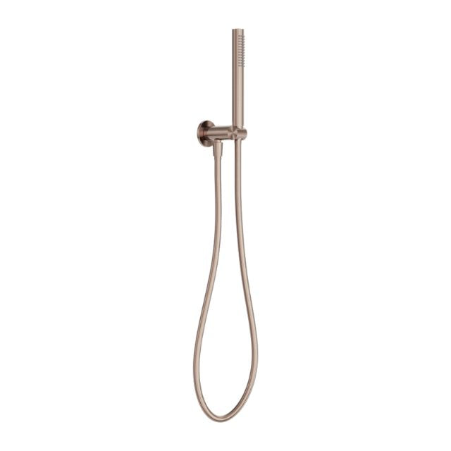 Nero Zen SS316L Shower On Bracket Brushed Bronze