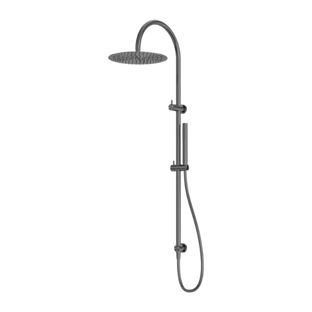 Nero Zen SS316L Twin Shower Graphite
