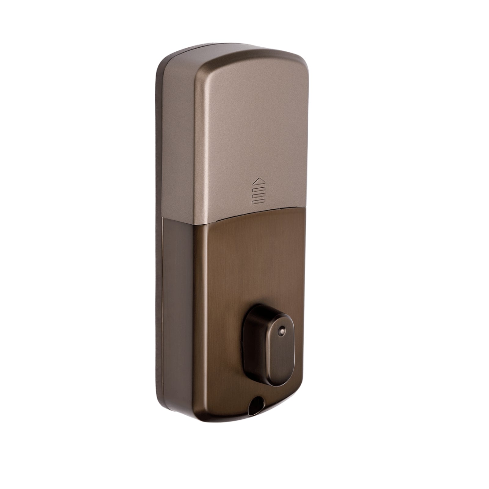 Back Zanda Stealth Smart Lock Deadbolt Ember Bronze 1320.EB - The Blue Space