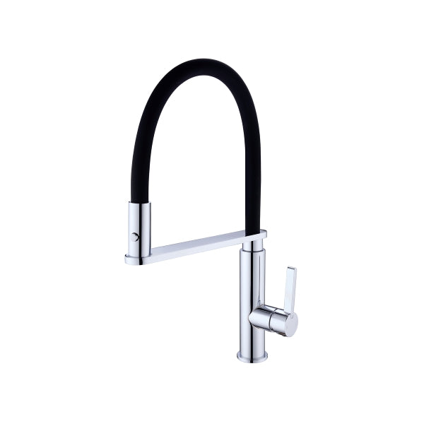 Nero Rit Pull Out Sink Mixer Chrome | The Blue Space