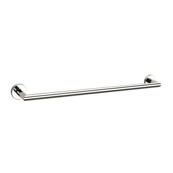 Nero Dolce 900mm Single Towel Rail Chrome | The Blue Space