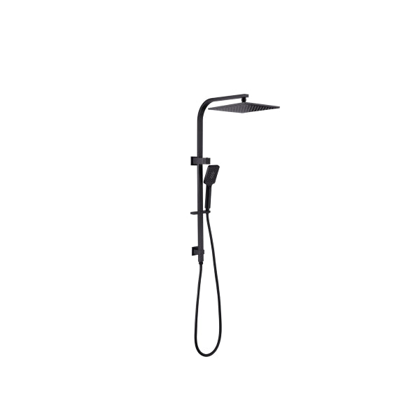 Nero Celia Square Shower Set Matte Black
