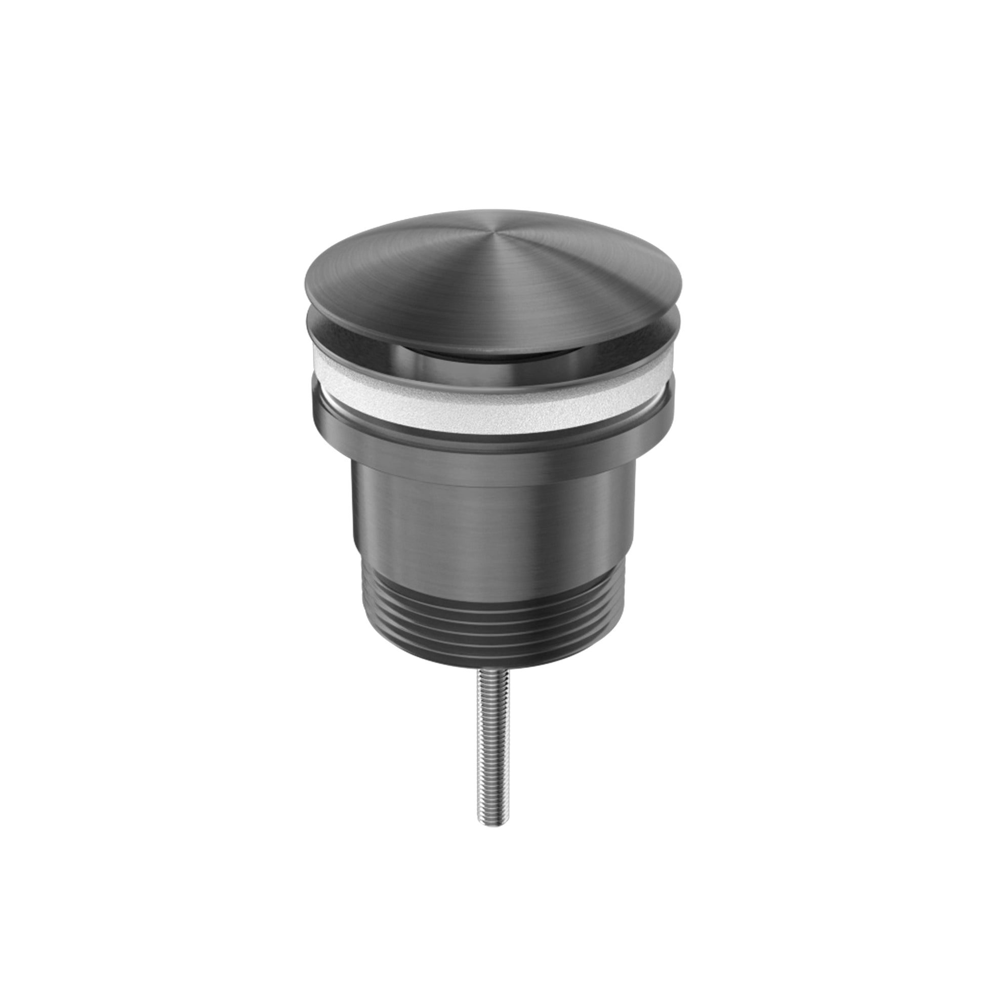 Universal Nero Pop Up Waste Gun metal (Down) | The Blue Space