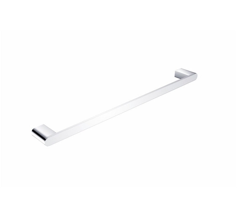 Nero Bianca Single Towel Rail 600mm Chrome | The Blue Space
