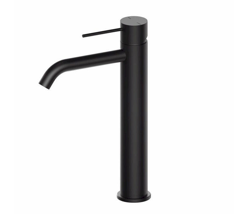 Nero Mecca Tall Basin Mixer Matte Black | The Blue Space
