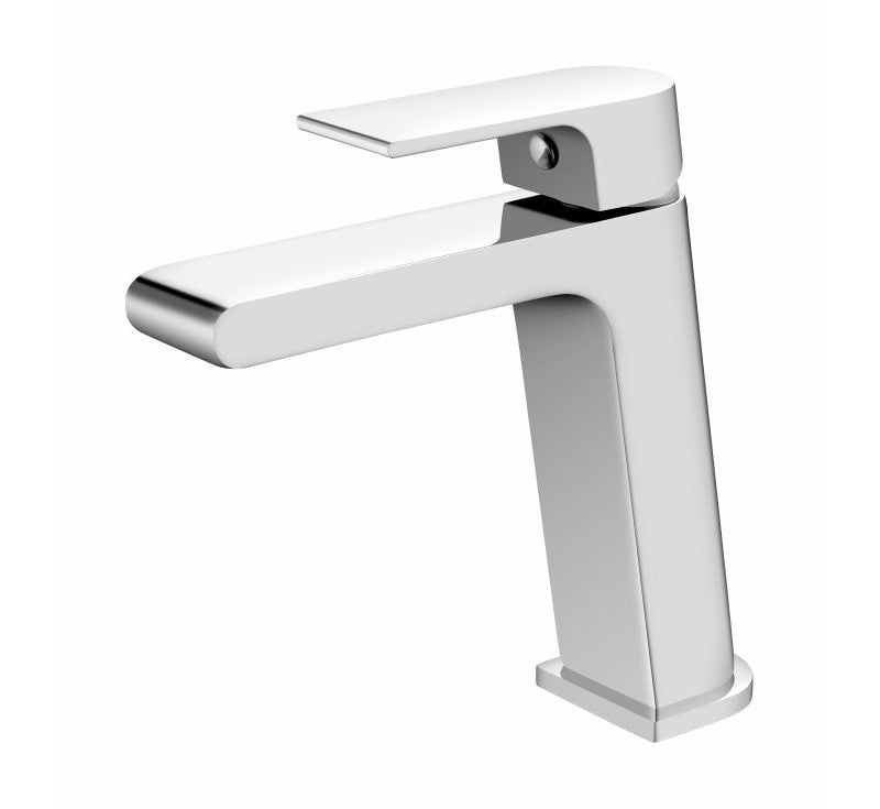 Nero Bianca Basin Mixer Chrome | The Blue Space