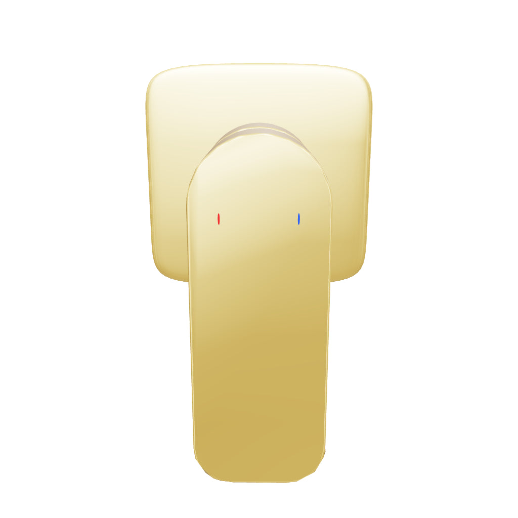 Caroma Luna Bath/Shower Mixer Brushed Brass 3D Model - The Blue Space