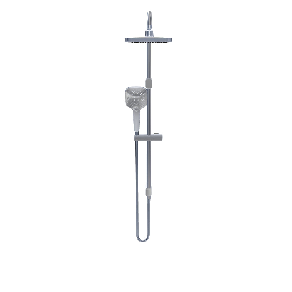 Caroma Luna Shower on Rail Chrome 3D Model - The Blue Space
