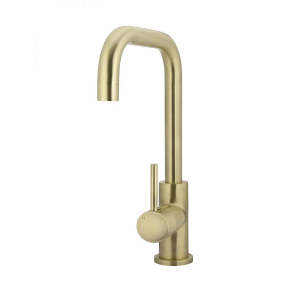 Meir Round Kitchen Mixer Tap Tiger Bronze - The Blue Space