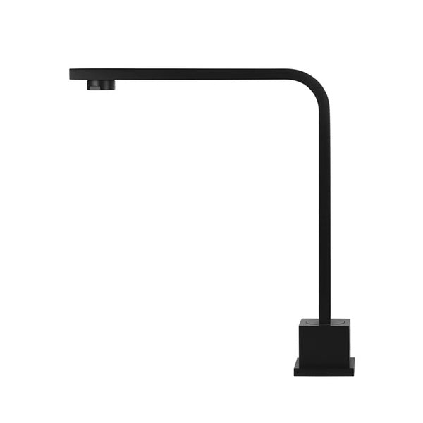 Meir Square High Rise Swivel Hob Spout - Matte Black - The Blue Space