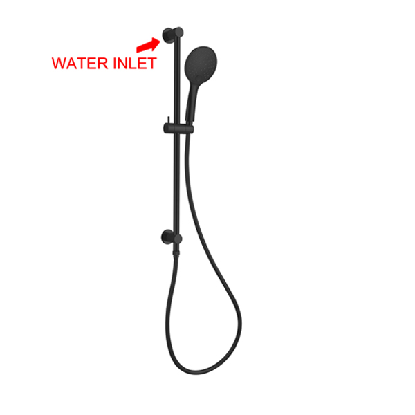 Nero Dolce 3 Function Rail Shower Matte Black | The Blue Space