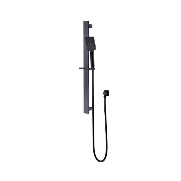 Nero Celia Shower Rail Matte Black | The Blue Space
