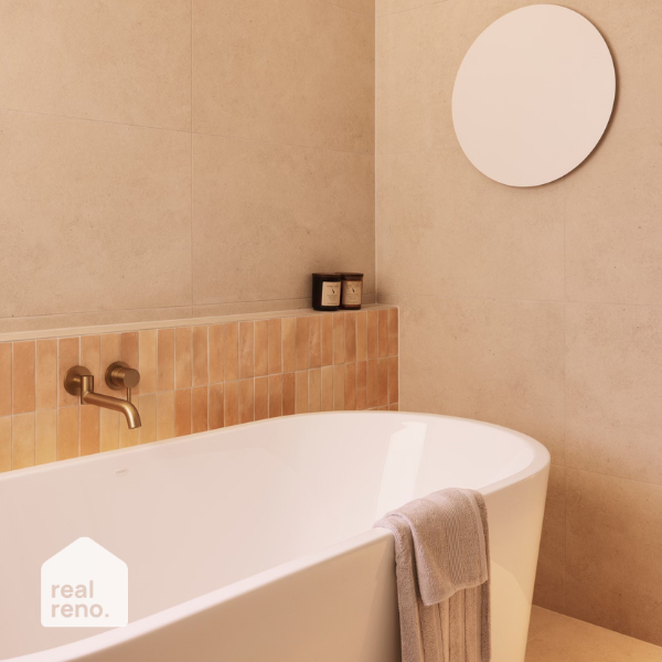 Caroma Liano II Bath Swivel Outlet Brushed Brass