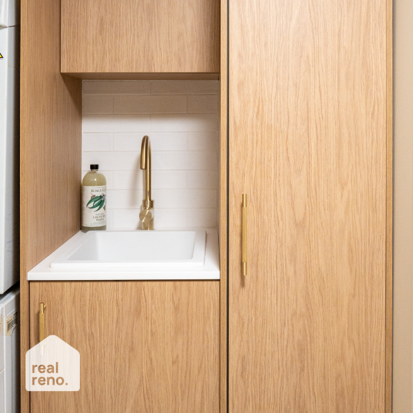 Nero Mecca Kitchen Mixer Brushed Gold | The Blue Space Real Reno