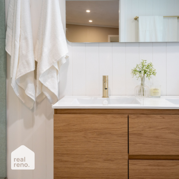 Nero Mecca Basin Mixer Brushed Gold | The Blue Space Real Reno