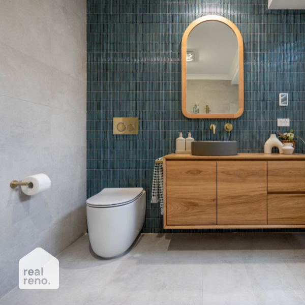 Meir Round Tiger Bronze Toilet Roll Holder - The Blue Space Real Reno