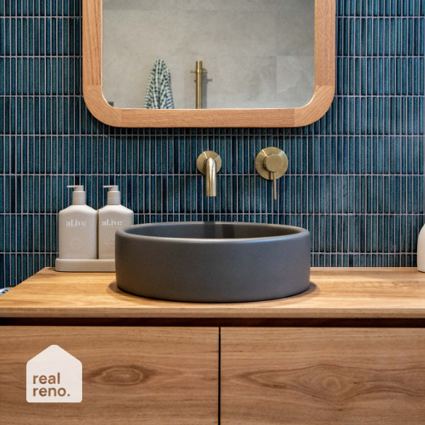 Meir Tiger Bronze Round Curved Wall Spout 200mm - The Blue Space Real Reno