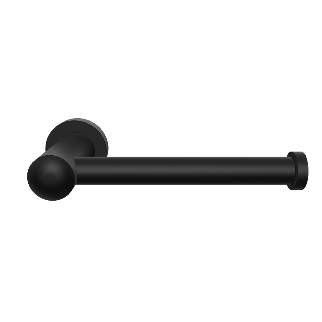Caroma Cosmo Metal Toilet Roll Holder Matte Black 3D Model - The Blue Space