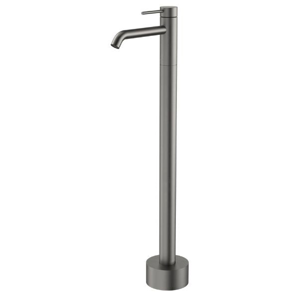 Caroma Liano II Freestanding Bath Filler Gunmetal - The Blue Space