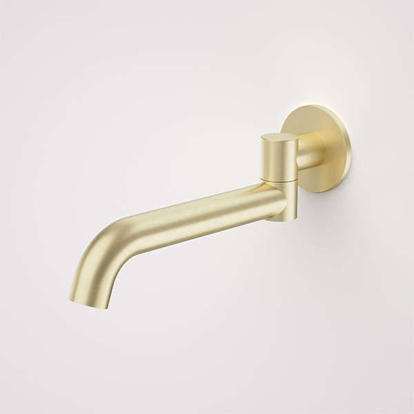 Caroma Liano II Bath Swivel Outlet Brushed Brass - The Blue Space