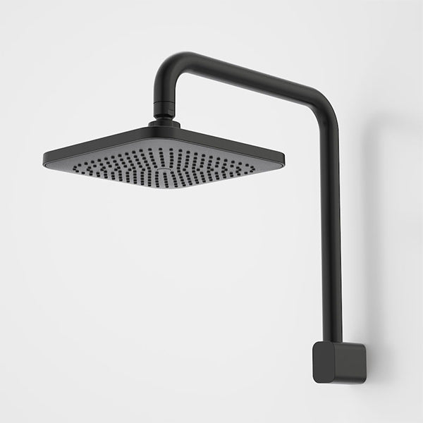 Caroma Luna Fixed Overhead Shower Satin Black - The Blue Space