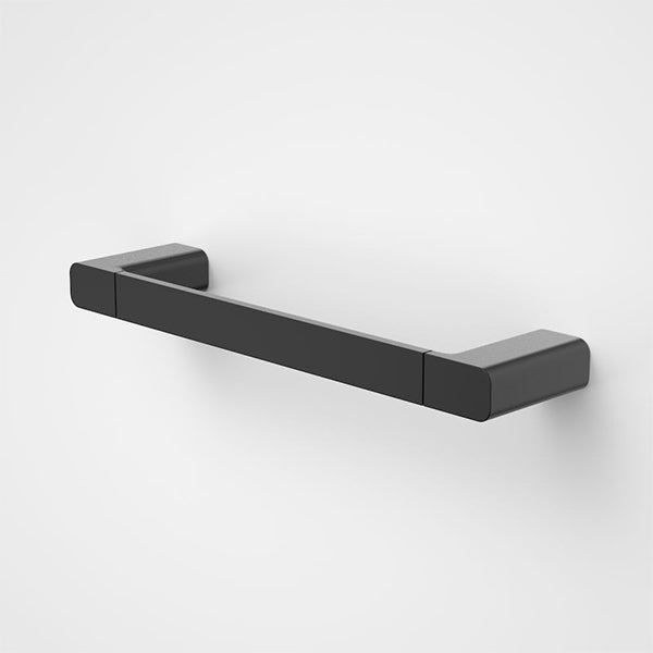 Caroma Luna Hand Towel Rail Satin Black - The Blue Spce