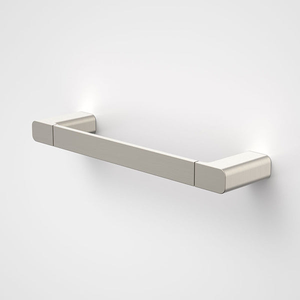 Caroma Luna Hand Towel Rail Brushed Nickel - The Blue Space