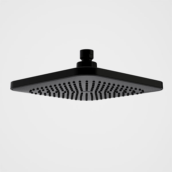 Caroma Luna Overhead Shower Head Satin Black - The Blue Space