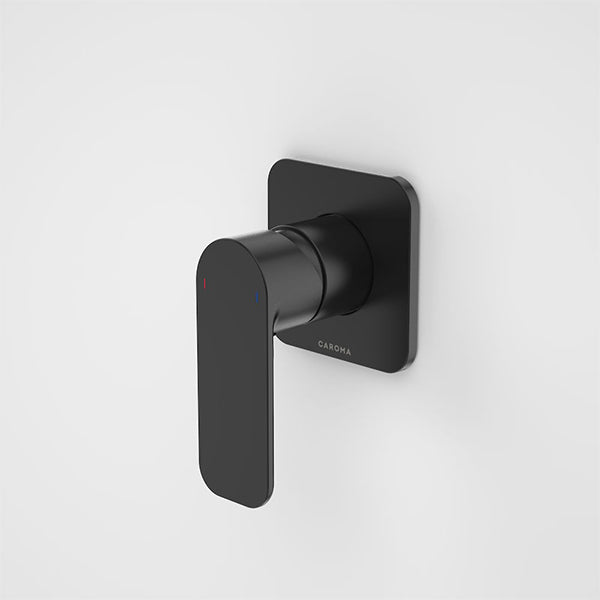 Caroma Luna Bath/Shower Mixer Tap Satin Black at The Blue Space