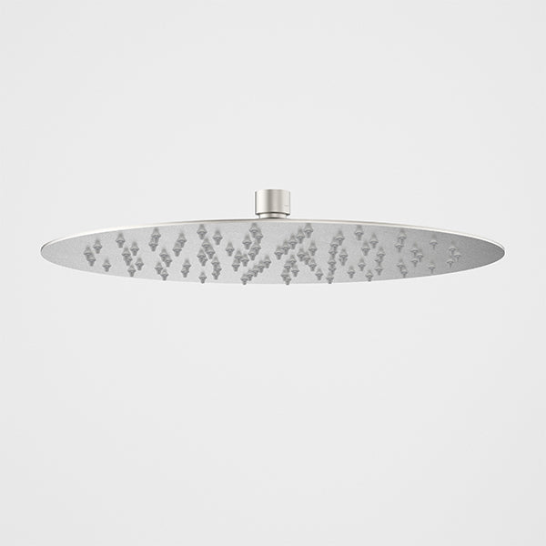 Caroma Urbane II Round Rain Shower Head 300mm Brushed Nickel - The Blue Space