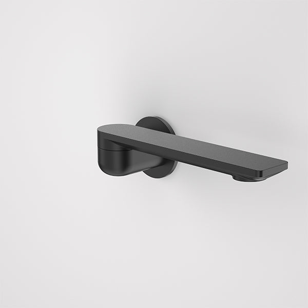 Caroma Urbane II 220mm Round Bath Swivel Outlet Matte Black