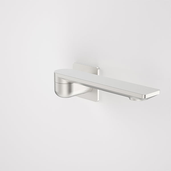 Caroma Urbane II 220mm Square Bath Swivel Outlet Brushed Nickel