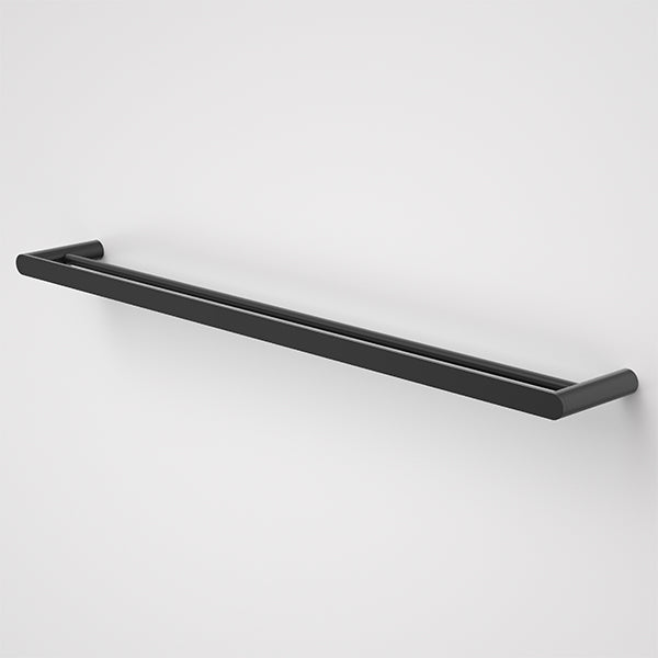 Caroma Urbane II Double Towel Rail 825mm Matte Black - The Blue Space