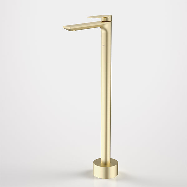 Caroma Urbane II Freestanding Bath Filler Brushed Brass - The Blue Space