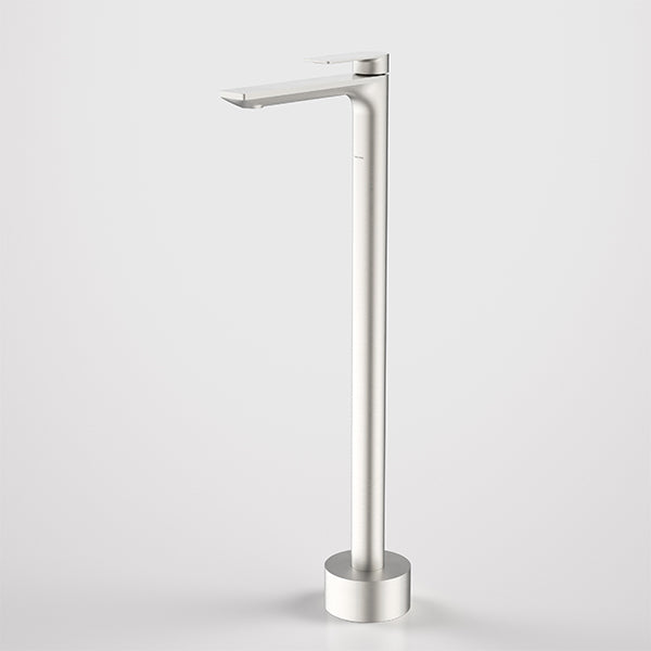 Caroma Urbane II Freestanding Bath Filler Brushed Nickel - The Blue Space