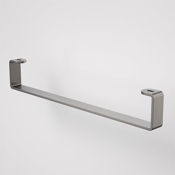 Caroma Urbane II Hand Wall Basin Integrated Rail Gunmetal - The Blue Space