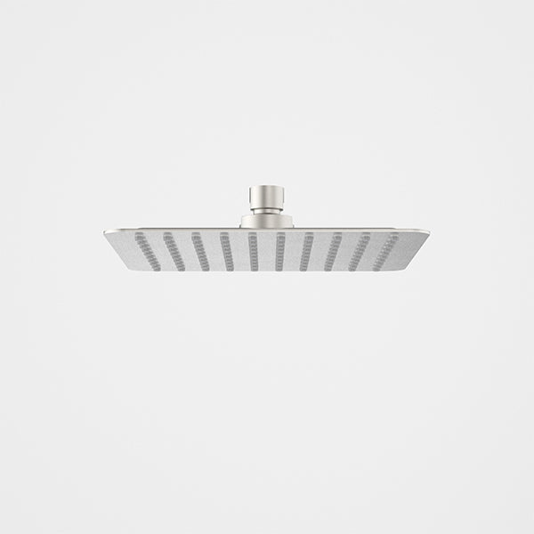 Caroma Urbane II Square Rain Shower Head 200mm Brushed Nickel - The Blue Space