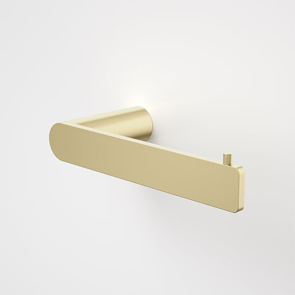 Caroma Urbane II Toilet Roll Holder Brushed Brass - The Blue Space